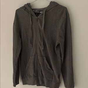 Patagonia unisex Charcoal Zip-Up Sweater